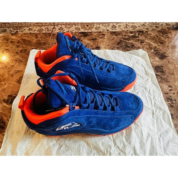 FILA MENS GRANT HILL 2 NEW YORK KNICKS SUEDE SHOES EXTREMELY RARE SIZE 12 NWOB main image 6